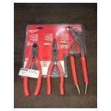 Milwaukee Comfort Grip Pliers Set