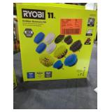 Ryobi 11 PC scrubber accessory kit