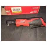 Milwaukee M12 3/8" Ratchet, Tool Only