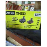 Ryobi 18v lithium starter kit 4 ah and 2 ah