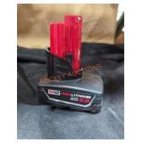 Milwaukee M12 3 ah battery