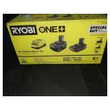 Ryobi 18v 4ah & 2ah Battery Starter Kit