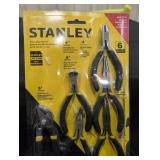 Stanley 84-079 6 Piece Basic Miniature Plier Set