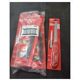 (6)Milwaukee Serrated Blade Insulation Knife