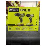 Ryobi 18v Brushless 2-TOOL Combo Kit