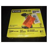 Ryobi 18v 1/4" Impact Driver Kit