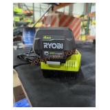 Ryobi 40v 4 ah battery and charger
