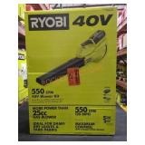 Ryobi 40v Blower Kit 550Cfm