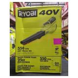 Ryobi 40v Blower Kit 550Cfm
