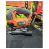 Ridgid 18v brushless jig saw and 2 ah battery