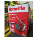 Homelite 2 cycle gas blower/vac