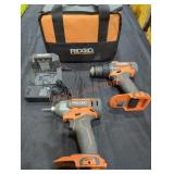Ridgid 18V 2-Tool Combo Kit