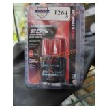 Milwaukee M12 2.5 ah battery