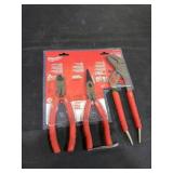 Milwuakee 3pc Pliers Set