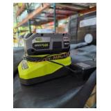 Ryobi 18v 6 ah battery and charger