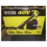Ryobi 40v Leaf Vacuum, Tool Only