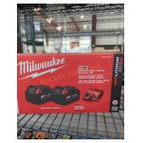 Milwaukee M18 red lithium x 5.0 starter kit