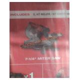Milwaukee 7-1/4" Compound Miter Saw