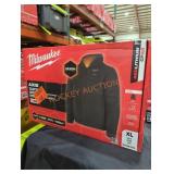 Milwaukee M12 XL black heated hooded jacket