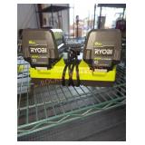 Ryobi dual 40v 6 ah batteries and charger