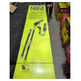 Ryobi 18v cordless pole saw and chainsaw combo