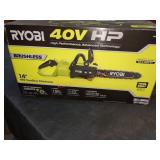 Ryobi 40v 14" Chainsaw, Tool Only