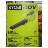 Ryobi 40V Blower Kit