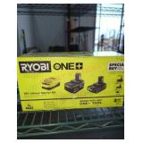 Ryobi 18v lithium starter kit