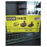 Ryobi 18v lithium starter kit