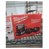 Milwaukee M18 6 ah and 2 5 ah batteries