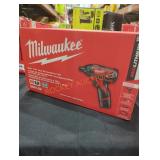 Milwaukee M12 1/4" hex screwdriver kit