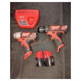 Milwaukee M12 2 Tool Combo Kit
