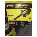Ryobi 40v Jet Fan Blower/ Vacuum Kit