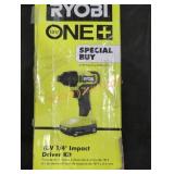 RYOBI 1/4" Impact Driver Kit