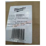 Milwaukee 55" track saw rail