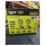 Ryobi USB clamp fan kit