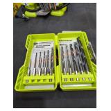 Ryobi drill bit set