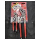Milwaukee 6" & 10" Straight Jaw Pliers;