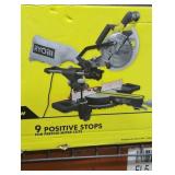 RYOBI 10AMP 7-1/4" Sliding Compound Miter Saw