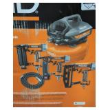 RIDGID 6 GAL Air Compressor & 3 Tool Kit
