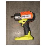 Ryobi 18v 1/2" Impact Wrench, Tool Only