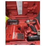 milwaukee M18 1/4" Hex Impact Driver with case