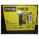 Ryobi 18v 18Ga Brad Nailer, Tool Only