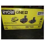 Ryobi 18v Lithium Starter Kit