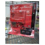 Milwaukee M18 5 ah battery and charger