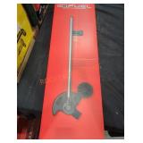 Milwaukee M18 edger attachment
