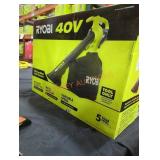 Ryobi 40v cordless leaf vacuum