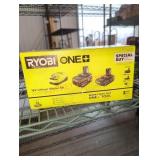 Ryobi 18v lithium starter kit