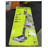 Ryobi 18v cordless stick vacuum