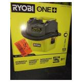 Ryobi 18v 1 Gal Wet/Dry Vacuum, Tool Only